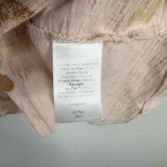 Talbots Shirt Bundle Womens 3XP Floral 2 Piece Lot Boho Cottagecore Artsy Casual - Picture 10 of 10